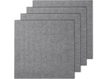 Vevor Quadrotte Di Moquette Da Attaccare E Staccare, 61 X 61 Cm, Quadrotte Di Moquette Autoadesive, Quadrotte Di Moquette Morbide E Imbottite, Installazione Fai Da Te Per Camera Da Letto, Soggiorno, (9 Pezzi, Grigio Chiaro)