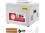 Vevor Sigillatrice Sottovuoto DZ-260A Compatta Sigillatrice Sottovuoto A Camera Professionale Motore Da 180W Sigillatrice Sottovuoto A Camera 6,5 Cbm/H Sigillatrice Sottovuoto 33X25Cm Dimensioni Della Sigillatura Adatta Per Famiglie Supermercati Industrie Alimentari