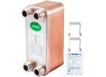 Vevor EATB12 Scambiatore Di Calore A Piastre Scambiatore Di Calore A Piastre 30 Scambiatore Di Calore A Piastre Acciaio Inox 316L Scambiatore Di Calore Riscaldamento