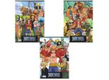 Quaderno A4 One Piece Ruffy, 40 Fogli, Assortimento, 3 Tipi