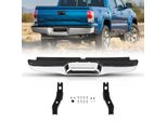 Paraurti Posteriore Vevor, Compatibile Con Toyota Tacoma 1995-2004, Paraurti Posteriore In Acciaio Cromato, Montaggio Del Paraurti Posteriore Di Ricambio Con Luce Targa E Gradino, Senza Fori Per Il Sensore, Per TO1102215