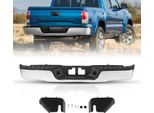 Paraurti Posteriore Vevor, Compatibile Con Toyota Tundra 2007-2013, Paraurti Posteriore In Acciaio Cromato, Montaggio Del Paraurti Posteriore Di Ricambio Con Luce Targa E Pedana, Senza Fori Per I Sensori, Per TO1103117