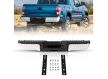 Paraurti Posteriore Vevor, Compatibile Con 2008-2016-Ford F250/Ford F350 Super Duty, Paraurti Posteriore In Acciaio Cromato, Montaggio Del Paraurti Posteriore Di Ricambio Con Luce Targa E Gradino Di Protezione