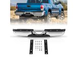 Paraurti Posteriore Vevor, Compatibile Con 1999-2007-Ford F250/Ford F350 Super Duty, Paraurti Posteriore In Acciaio Cromato, Montaggio Del Paraurti Posteriore Di Ricambio Con Luce Targa E Pedana, Per FO1101141