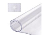 Tovaglia In Plastica Vevor, 16 X 32 Pollici, Spessore 1,5 Mm, Protezione Da Tavolo Trasparente, Tappetino Da Tavolo Rettangolare In Pvc, Tappetino Da Tavolo Impermeabile E Facile Da Pulire, Tovaglia,