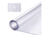 Vevor Tovaglia In Plastica, 137,2 X 137,2 Cm, Spessore 1,5 Mm, Protezione Trasparente Per Tavolo, Tappetino Quadrato In Pvc Per Scrivania, Tappetino Impermeabile E Facile Da Pulire, Tovaglia, Per Ufficio, Cassettiera, Tavolo Da Pranzo, Comodino