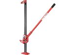 Cric Wiltec 48'' Fino A 3000 Kg E Altezza Di Sollevamento Massima Di 105 Cm, Cric Agricolo Fuoristrada, Cric A Stelo Per Veicoli Fuoristrada, Suv E Atv, Cric Multiuso In Acciaio