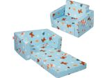 Divano Per Bambini Vevor 2 In 1 Trasformabile Da Divano Per Bambini A Poltrona Reclinabile, Poltrona Divano Per Bambini Pieghevole, Poltrona Letto Per Bambini, Divano Gioco Per Bambini Pieghevole, Con Motivo Natalizio