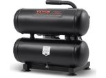 Compressore D'aria Vevor, Serbatoio In Acciaio Da 4,6 Galloni, Compressore D'aria Oil-Free Da 1 Hp 2,0 CFM@90 Psi E Pressione Massima Di 120 Psi, Compressore Portatile Ultra-Silenzioso Da 80 Db, Per Riparazioni Auto, Gonfiaggio Pneumatici,