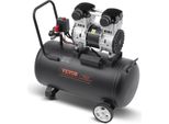 Compressore D'aria Vevor, Serbatoio In Acciaio Da 15 Galloni, Compressore D'aria Oil-Free Da 2 Hp 5,3 CFM@90 Psi E Pressione Massima Di 125 Psi, Compressore Portatile Ultra-Silenzioso Da 78 Db, Per Riparazioni Auto, Gonfiaggio Pneumatici,