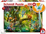 Puzzle Fairies In The Forest - Schmidt Spiele - 200 Pieces - With Magic Wand