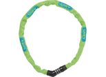 Lucchetto A Catena Abus Steel-O-Chain 4804C - Lucchetto A Combinazione In Acciaio Speciale - Livello Di Sicurezza Abus 3 - 75 Cm - Giallo/Verde