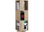 Scaffale E Libreria Dell'ufficio Stifta Sonoma Oak A. 109 X L. 34 X P. 34 Cm