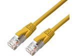 Microconnect MC-UTP6A0025Y Cavo Di Rete Giallo 0,25 M Cat6A U/Utp (Utp)