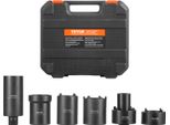 Set Di Chiavi A Bussola Per Dadi, Attacco Da 12,7 Mm, Set Di Chiavi A Bussola Per Dadi Da 6 Pezzi Con Set Di Chiavi A Bussola Per La Rimozione Del Supporto Della Valigetta Di Stoccaggio