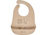 Lätzchen STERNTALER Silikonlätzchen Bauernhof, Baby, beige, Silikon, Lätzchen