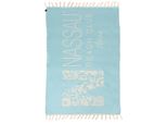 Badaccessoire-Set NASSAU BEACH, Damen, blau (cyan), Badaccessoires-Sets