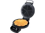 STEBA Waffeleisen WE 1, schwarz, B:20cm H:8,5cm T:25,5cm, Waffeleisen