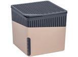 Luftentfeuchter WENKO Cube, beige, B:16,5cm H:15,7cm T:16,5cm, Luftentfeuchter, 2 x 1000g