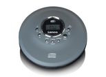 LENCO Radio CD-400GY - Tragbarer CD/MP3-Player, grau, B:15,2cm H:19cm T:4,7cm, Radios