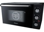 STEBA Minibackofen KB M42, schwarz, B:57cm H:33cm T:46,5cm, Minibacköfen