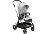 Kombi-Kinderwagen CHICCO Kinderwagen One4ever, silverleaf, Baby, silber (silberleaf), Kinderwagen, mit zwei Sitzen