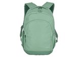 Laptoprucksack TRAVELITE KICK OFF Rucksack L, Gr. B/H/T: 31cm x 45cm x 16cm, grün (salbei), Polyester, unifarben, Basic, Rucksäcke, Freizeitrucksack Arbeitsrucksack Schulrucksack Reiserucksack