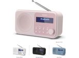 SHARP Radio DR-P420, rosa, B:17,4cm H:9cm T:5,3cm, Radios