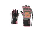 Skihandschuhe ZIENER LIWA AS(R) PR, Kinder, Gr. 3,5, rosa, Kunstfaser, Handschuhe