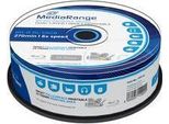 Mediarange BD-R A Doppio Strato 50GB 6X Completamente Stampabile 25Ercakeb