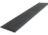 Rampa Wiltec 900X150X25 Mm Per Sedia A Rotelle E Rollator, Nera, Rampa Per Sedia A Rotelle In Gomma Piena, Superficie Antiscivolo, Rampa Con Cordolo Accorciabile