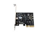 Io Exsys Pcie3.0 X4 1Xusb Type-C 3.2 Gen2X2 (EX-12011) Lp Incl. Piastra Per Slot A Basso Profilo