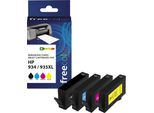 Freecolor K10356F7 Freecolor Patrone Hp 934XL Color Bk/C/M/Y Remanufactured