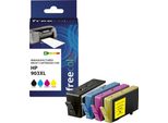 Freecolor K10635F7 Freecolor Patrone Hp 903XL Color Bk/C/M/Y Remanufactured