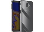 Avizar, Custodia Protettiva Per Samsung Galaxy J6 Plus In Silicone Ultrasottile, Trasparente