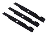 3 X 42 Cm Lame Per 48" Husqvarna Jonsered Craftsman Tosaerba 173920 180054"