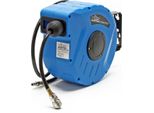 Avvolgitore Di Tubi Per Aria Compressa Wiltec Con 10 + 1 M Di Tubo Per Aria Compressa, Pressione Di Esercizio 8 Bar, Avvolgitore Automatico Di Tubi Per Aria Compressa