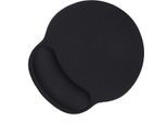 Inf Tappetino Per Mouse Ergonomico Con Poggiapolsi Nero