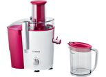 BOSCH Entsafter VitaJuice MES25C0, rot (weiß, cherry cassis), B:31,2cm H:31cm T:18cm, Entsafter