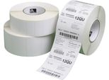 Zebra Z-Select 2000T - Opaco - Adesivo Acrilico Permanente - Rivestito - Perforato - 6,3 Mil - Bianco - 51 X 25 Mm 20640 Etichette (8 Rotoli)