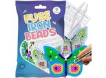 Set Di Perline La Manuli Con Ferro Da Stiro Per Farfalle - Perline Con Piastrina E Sagoma, Set Di Perline Creative Per Bambini Dai 6 Anni In Su