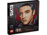 Lego 31204 Art Elvis Presley - "The King"" Poster Fai Da Te, Decorazione Murale, Quadro Artistico, Set Artigianale Per Adulti, Arte Da Parete, Decorazione Della Casa, Regalo"