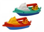 Barca / Barca In Acqua Plastica 14X7Cm 2 Colori