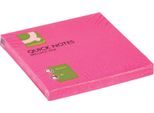 Q-Connect® KF10516 Note Adesive Brillanti - 76 X 76 Mm, Rosa