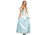 Costume Da Principessa Da Donna Azzurro - M
