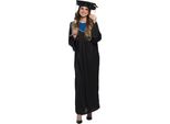 Costume Da Laureato Adulto Nero - Taglia Unica
