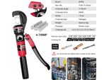 Pinza A Crimpare Idraulica, Campo Di Crimpatura 4-70 Mm², Forza Di Crimpatura 60KN, YQK-70 Rosso