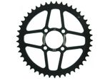 Pignone Supersprox In Acciaio 420 - 45T (Nero) RFE-832:45-BLK|ID 44,0 Lk 60,0 4 Fori