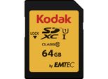 Kodak Alaris EKMSD64GXC10K Kodak Sd 64GB UHS-I U1 V10 Premium