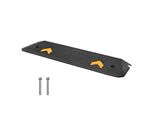 Vevor Rampa Soglia Cordolo Rampa Soglia Porta 113X24,1X2,5Cm Gomma 15T